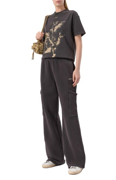 Хлопковая футболка OFF-WHITE, арт. 0WAA089S25JER00A070B, фото 2