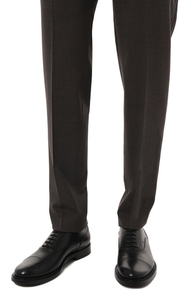 Кожаные оксфорды TOD’S черного цвета по цене 69950 руб., арт. XXM62C00N500LW, фото 3 Кожаные оксфорды TOD’S, арт. XXM62C00N500LW, фото 3