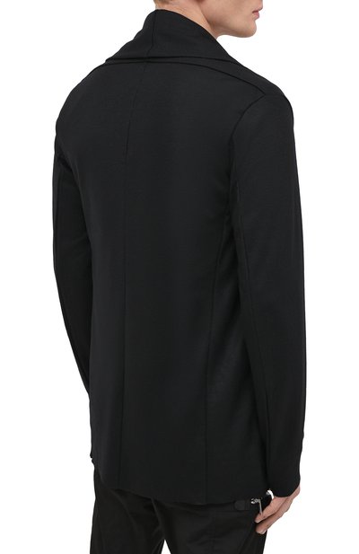 Шерстяной кардиган KAZUYUKI KUMAGAI черного цвета по цене 31150 руб., арт. AJ03-227, фото 4 Шерстяной кардиган KAZUYUKI KUMAGAI, арт. AJ03-227, фото 4