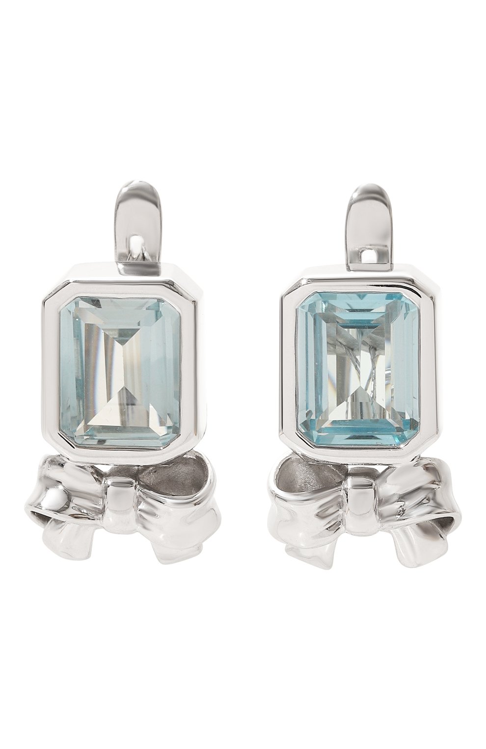 Серьги с бантами и топазами MOONKA, арт. BW-925SL-EA00-TPZ, фото 1