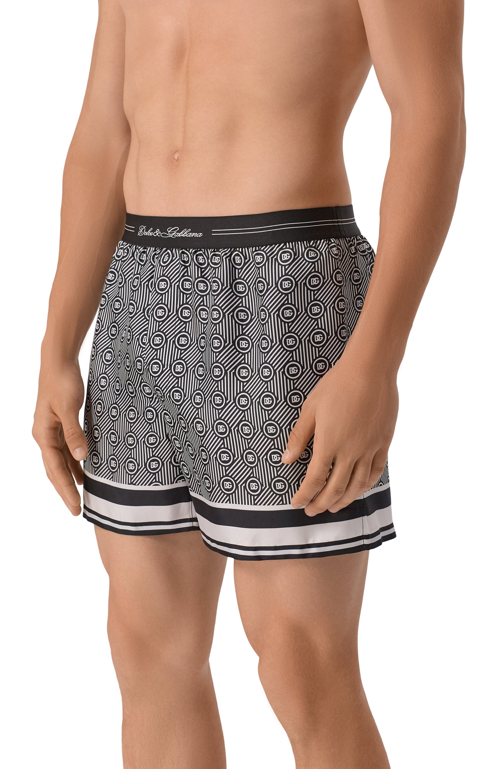 Шелковые боксеры DOLCE & GABBANA, арт. M4F08T/HI1ZU, фото 2