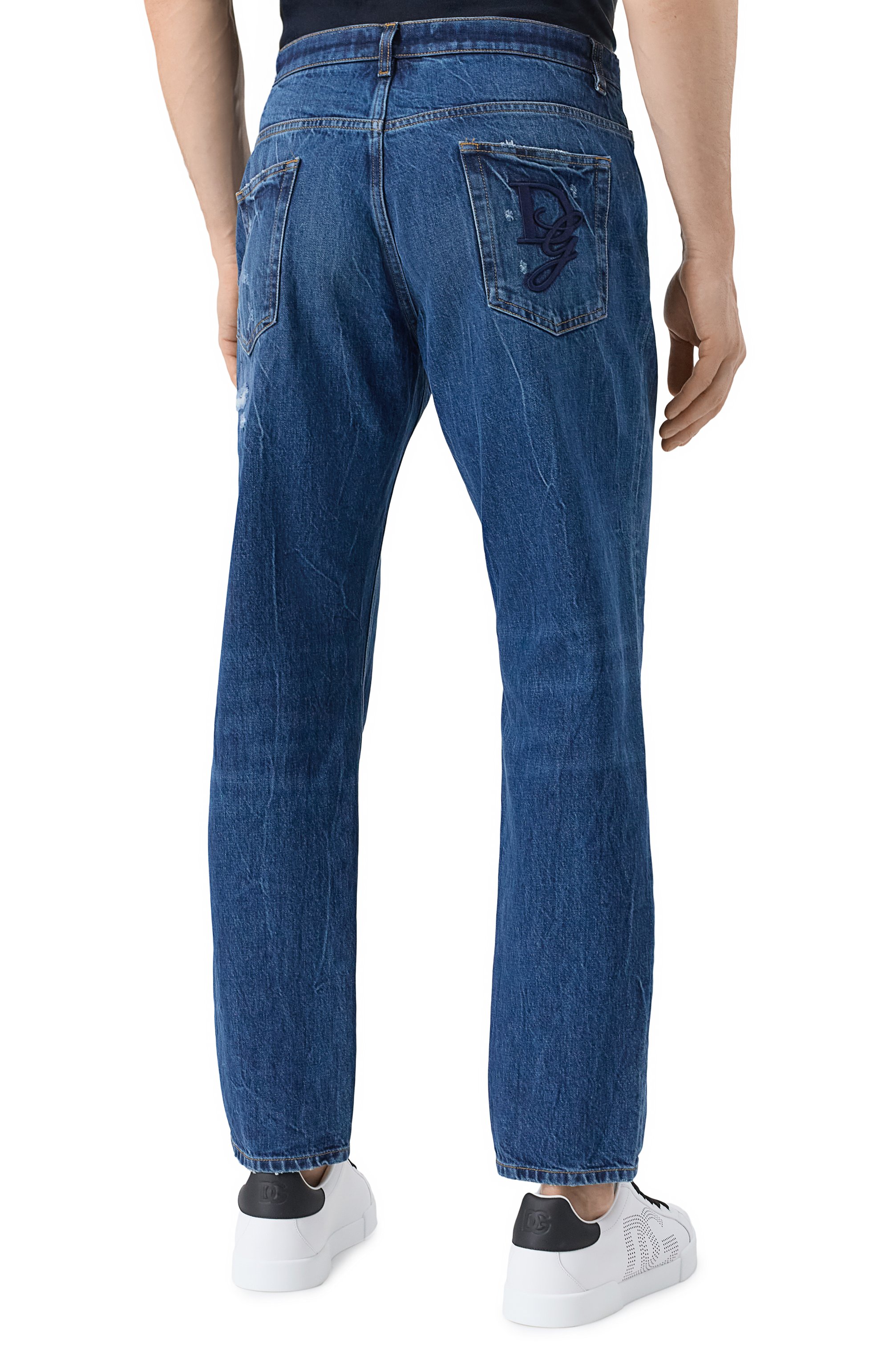 Джинсы loose DOLCE & GABBANA, арт. GYJDAZ/G8KE9, фото 4