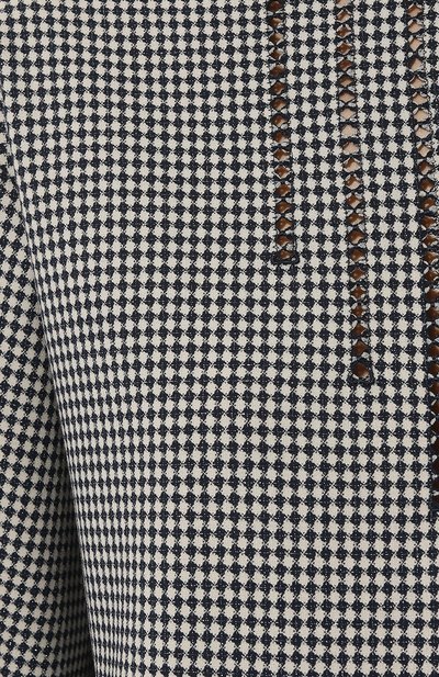 Рубашка ALEXANDRA GEORGIEVA BY KRESTETSKAYA STROCHKA синего цвета по цене 45000 руб., арт. Pv258gkl22, фото 5 Рубашка ALEXANDRA GEORGIEVA BY KRESTETSKAYA STROCHKA, арт. Pv258gkl22, фото 5