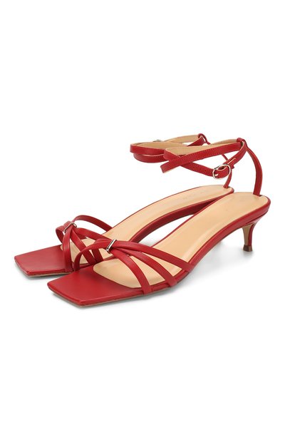 Кожаные босоножки BY FAR, арт. 20CRKAISRDL, фото 1