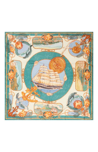 Шелковый платок вокруг света GOURJI, арт. 91126337/914462172, фото 3