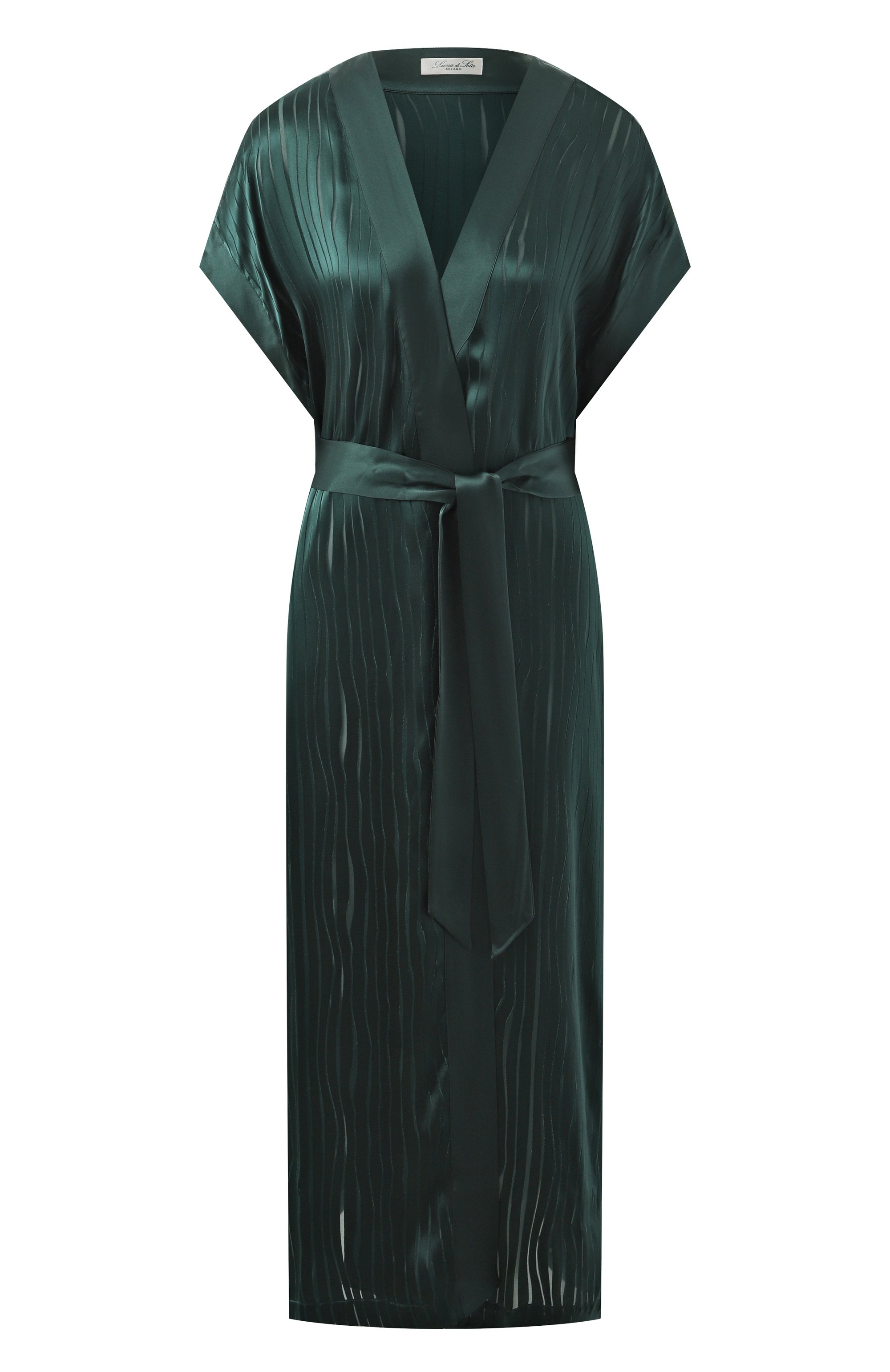 Халат из вискозы и шелка LUNA DI SETA, арт. VLST61098, фото 1