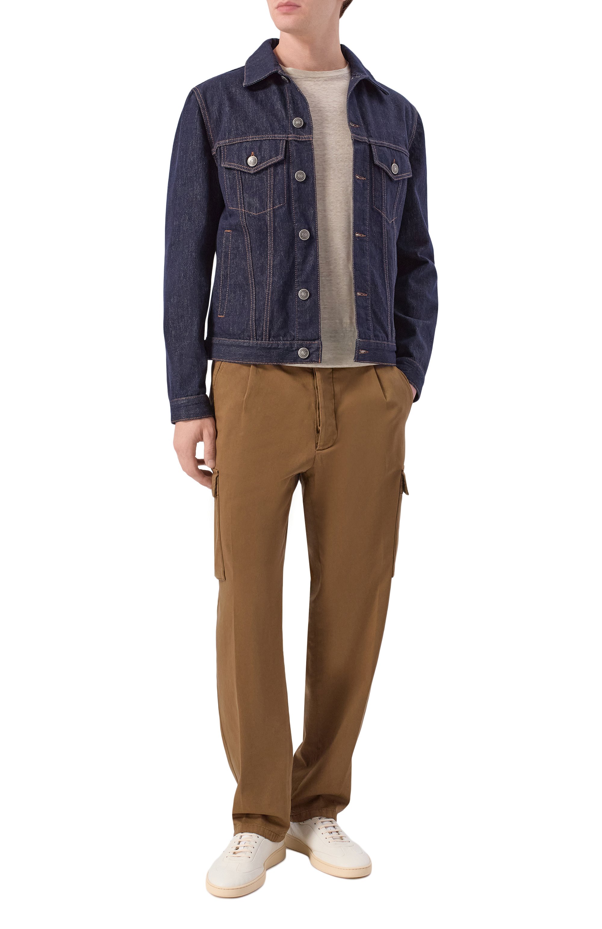 Льняная футболка ZILLI, арт. TSR03RM0900V00000, фото 2