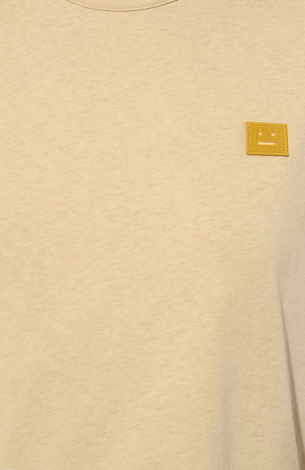 Хлопковая футболка ACNE STUDIOS желтого цвета по цене 16850 руб., арт. FA-UX-TSHI000013, фото 5 Хлопковая футболка ACNE STUDIOS, арт. FA-UX-TSHI000013, фото 5