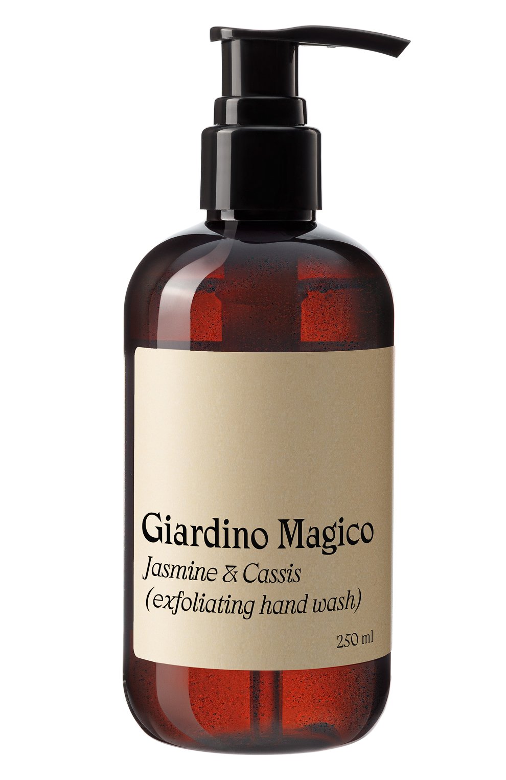 Увлажняющее мыло для рук со скрабом жасмин и чёрная смородина (250ml) GIARDINO MAGICO бесцветного цвета по цене 2200 руб., арт. 4673728590229, фото 1 Увлажняющее мыло для рук со скрабом жасмин и чёрная смородина (250ml) GIARDINO MAGICO, арт. 4673728590229, фото 1