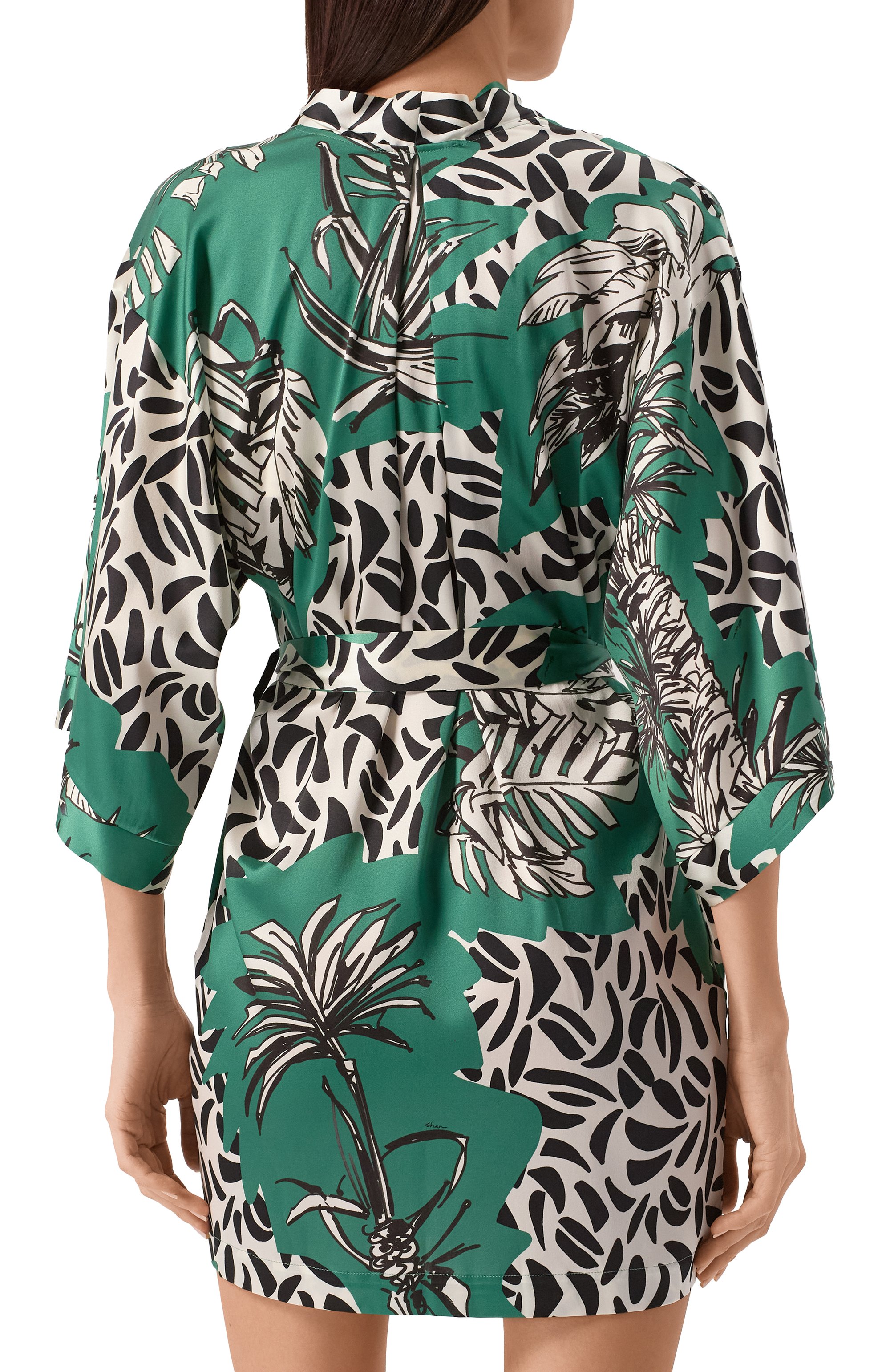 Атласный халат SHAN, арт. 42511-85, фото 4