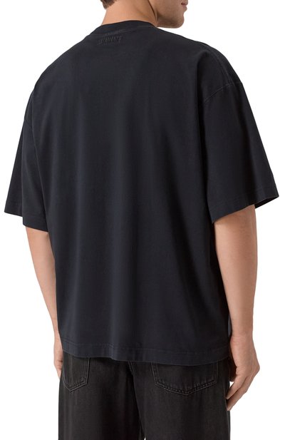 Хлопковая футболка VETEMENTS, арт. UH76TR660B/1000 LIGHT JERSEY, фото 4