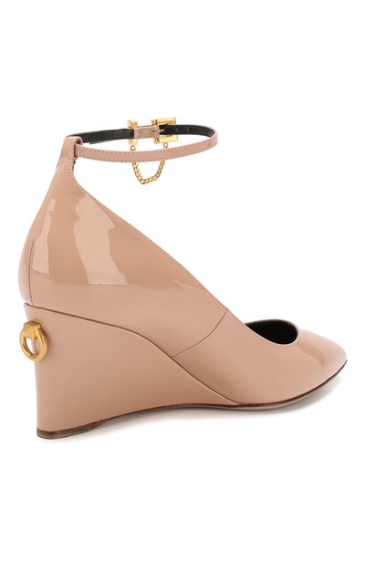 Кожаные туфли ringstud VALENTINO, арт. SW0S0S68/FPJ, фото 4