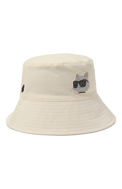 Хлопковая панама KARL LAGERFELD KIDS, арт. Z30158, фото 1