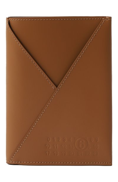 Мужской кожаная обложка для паспорта MM6, арт. SA5VL0012/P7183