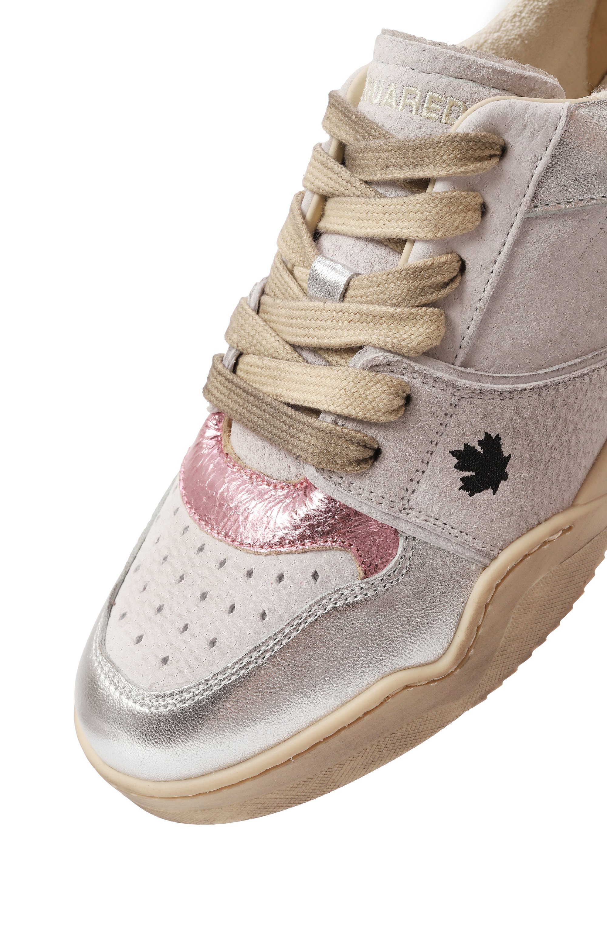 Кожаные кеды spiker DSQUARED2, арт. SNW0282/23808190, фото 7