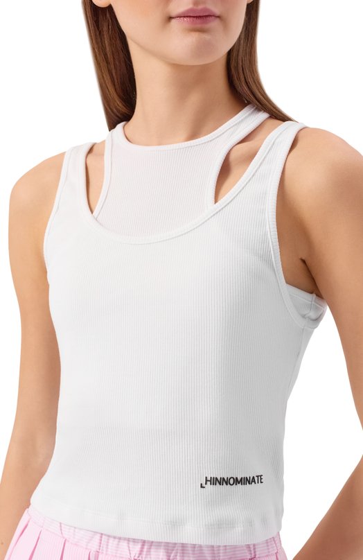 Хлопковая майка HINNOMINATE HMABW02513 Белый  HMABW02513 Фото 5