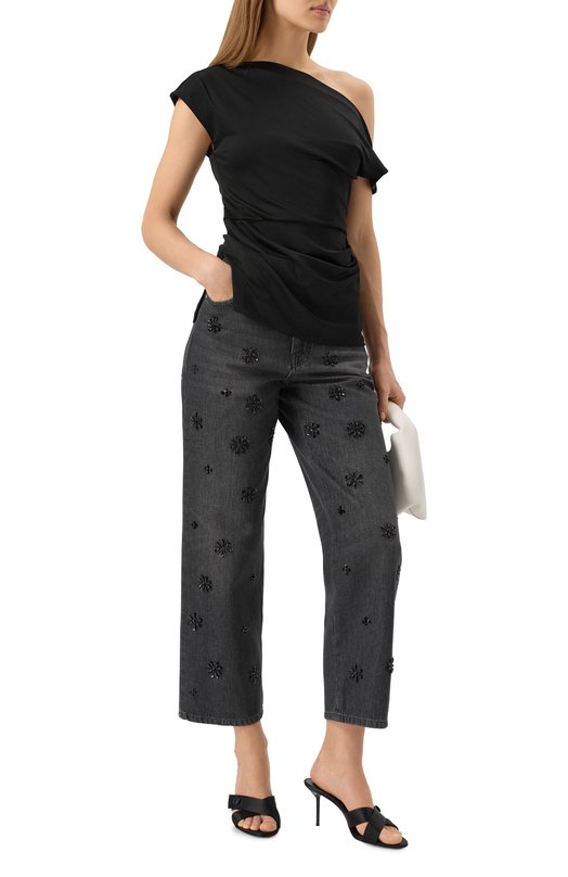 Джинсы Weekend Max Mara MANETTA Серый  MANETTA Фото 2