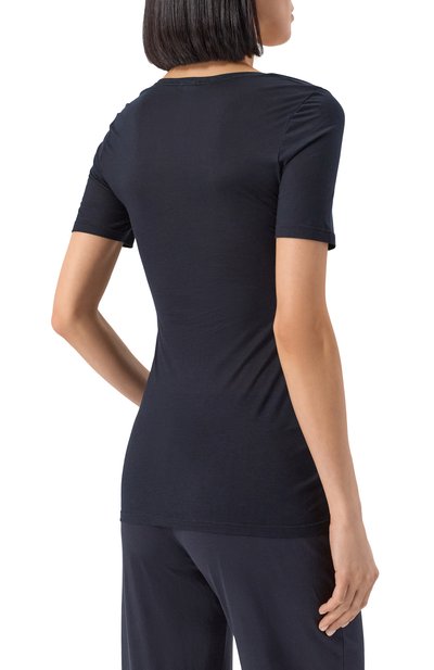 Хлопковая футболка HANRO, арт. 071827, фото 4