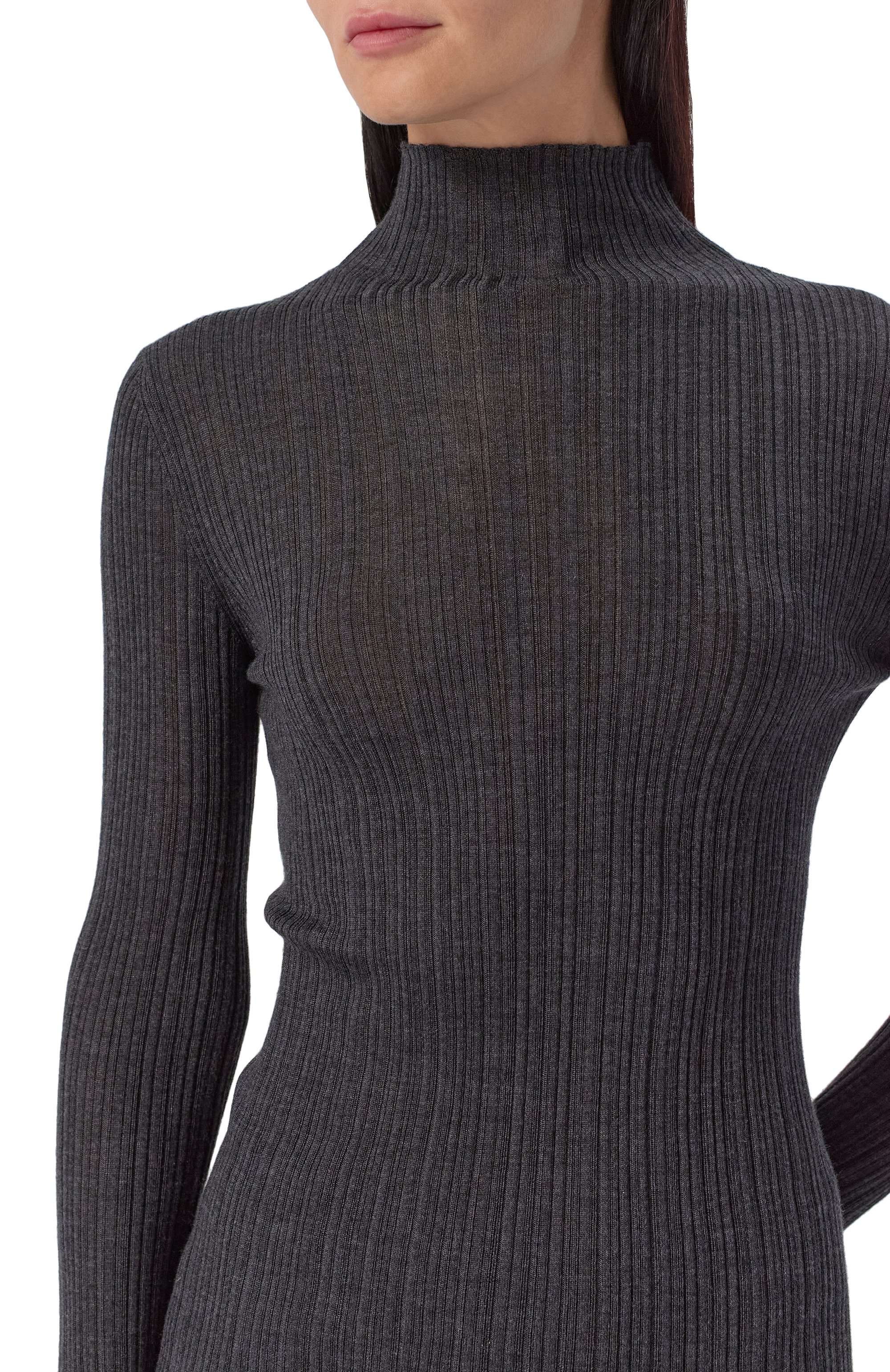 Водолазка из кашемира и шерсти AGNONA, арт. K202038E/7V180NE, фото 5