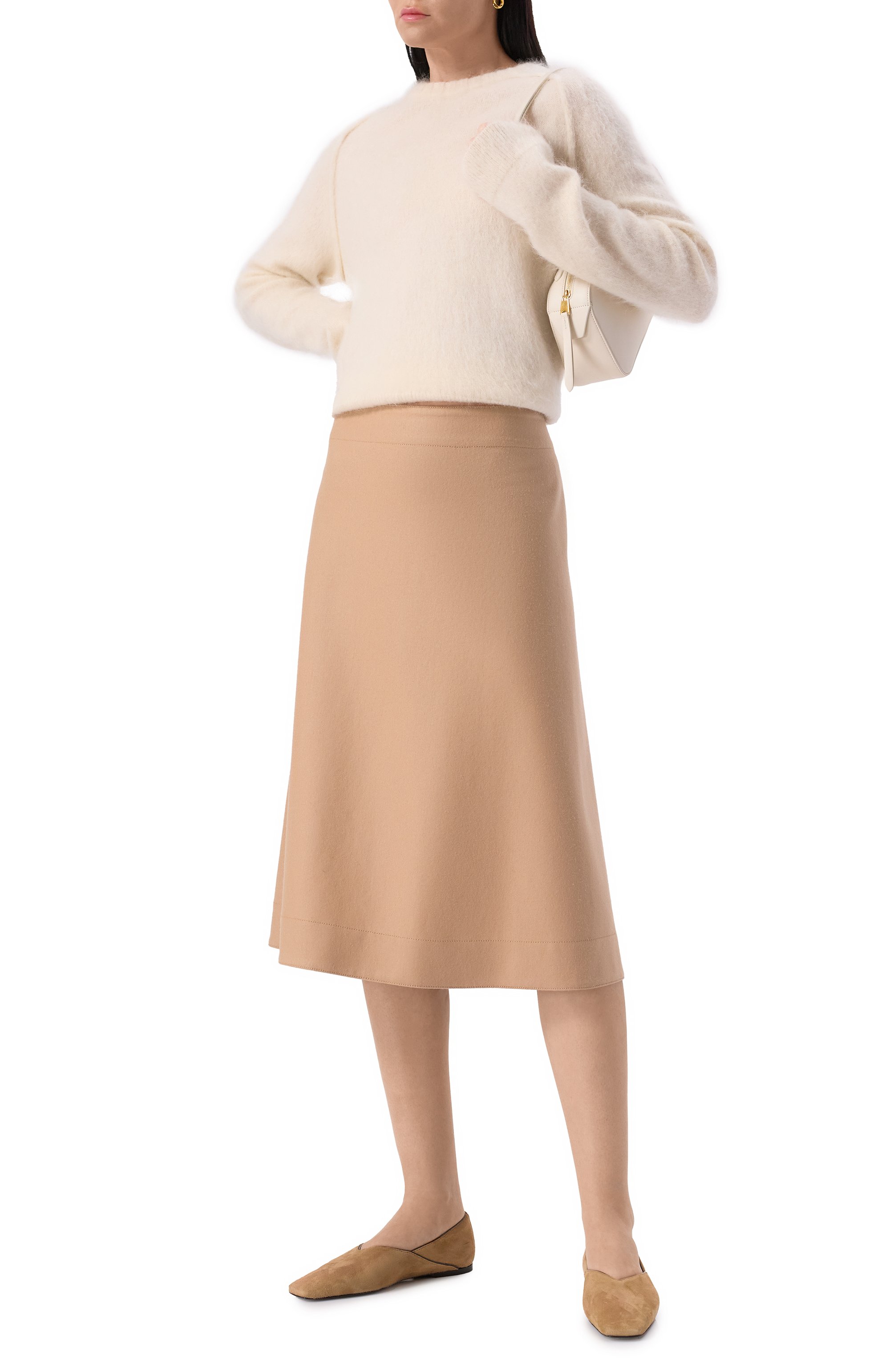 Шерстяная юбка JIL SANDER, арт. J02MA0231/J40045, фото 2