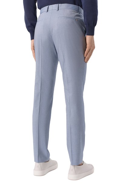 Брюки из хлопка и вискозы BOSS, арт. 50540837, фото 4