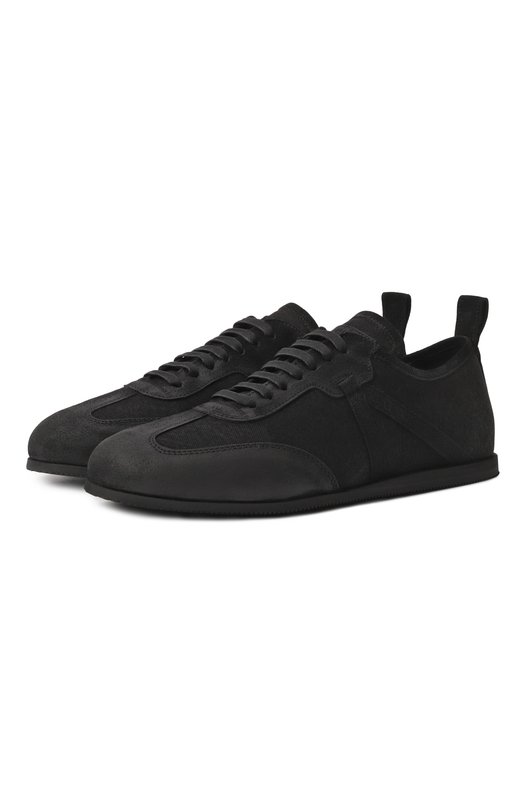 Комбинированные кеды Siru Ann Demeulemeester B0012567/FA629 Чёрный B0012567/FA629
