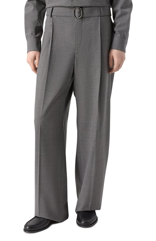 Шерстяные брюки Emporio Armani EM004768/TE19332 Серый  EM004768/TE19332 Фото 3