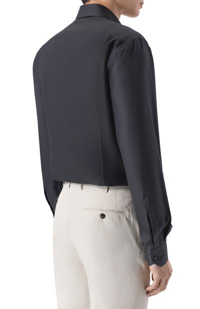 Хлопковая сорочка STEFANO RICCI, арт. MC007132/BN3138, фото 4