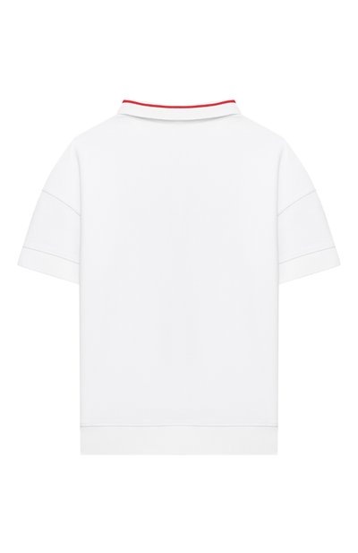 Хлопковое поло BURBERRY, арт. 8026012, фото 2