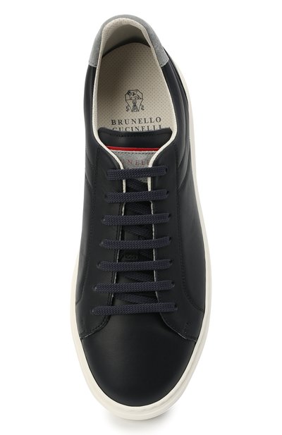 Кожаные кеды BRUNELLO CUCINELLI, арт. MZUBLBJ264, фото 5