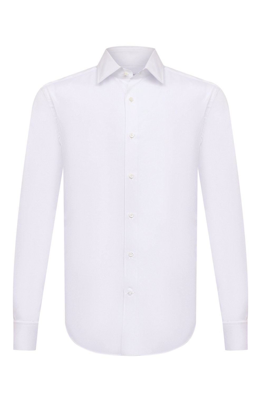 Хлопковая сорочка BRUNELLO CUCINELLI белого цвета по цене 79950 руб., арт. ME624S1836, фото 1 Хлопковая сорочка BRUNELLO CUCINELLI, арт. ME624S1836, фото 1