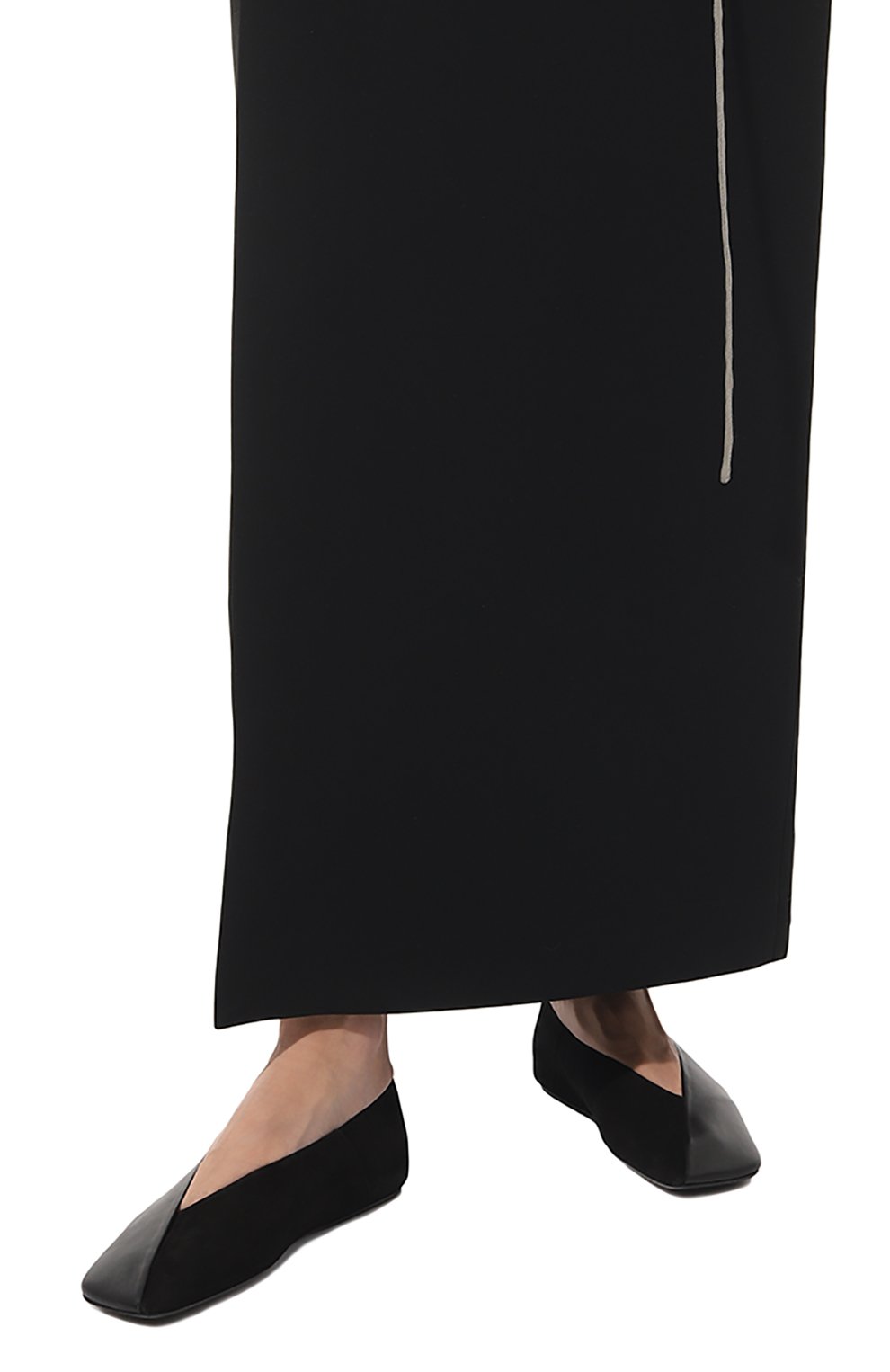 Кожаные балетки JIL SANDER, арт. J57WZ0001/P6442, фото 3