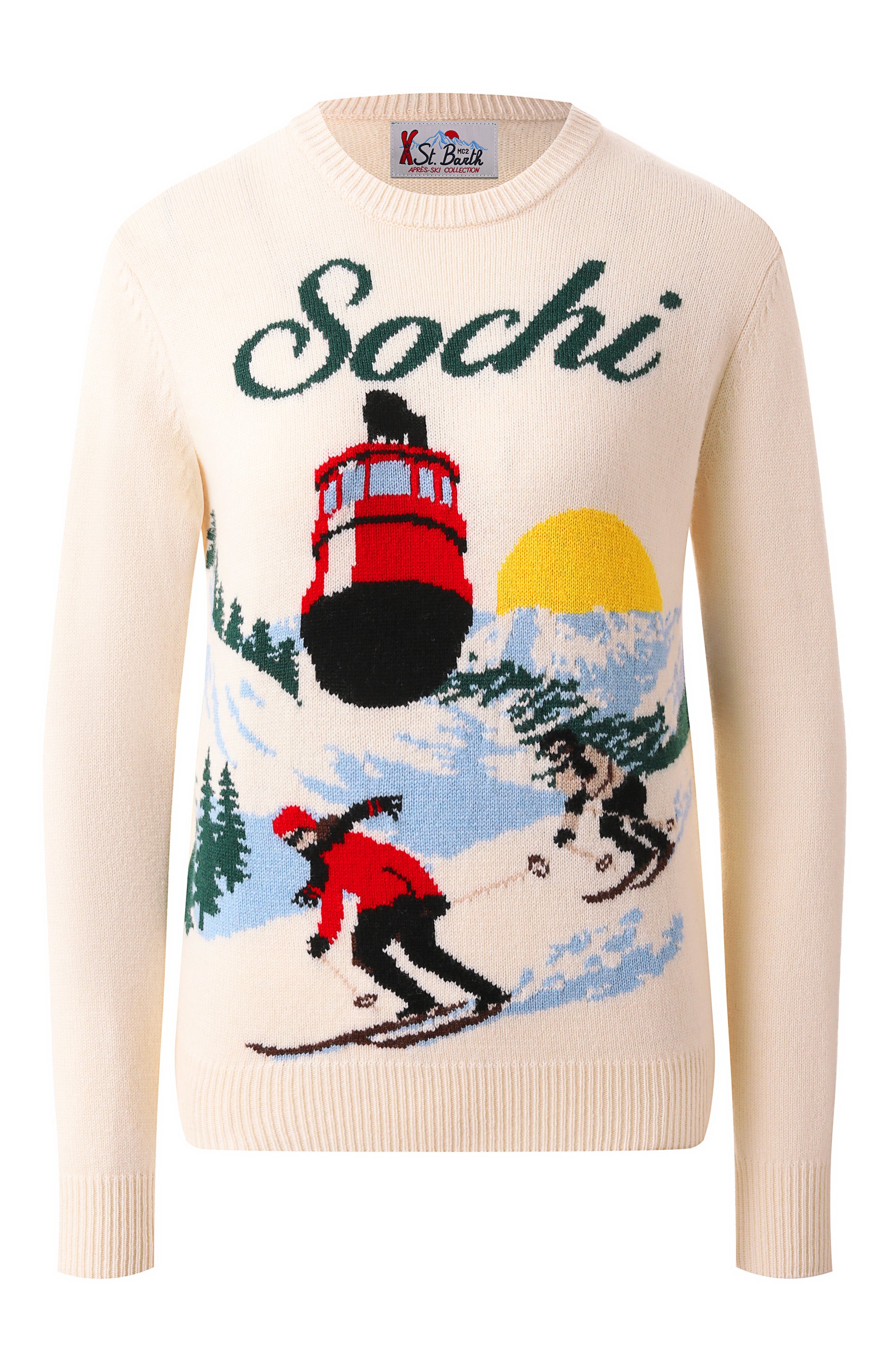 Пуловер из шерсти и вискозы MC2 SAINT BARTH, арт. NEW QUEEN C/04389G, фото 1