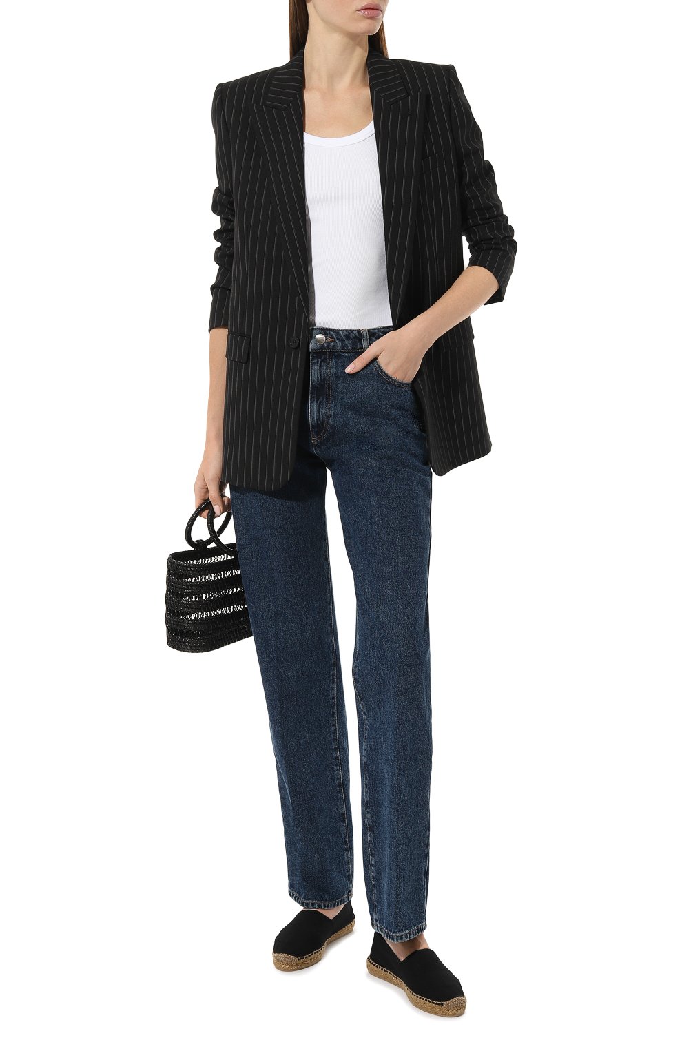 Текстильные эспадрильи espadrille SAINT LAURENT, арт. 605956, фото 2