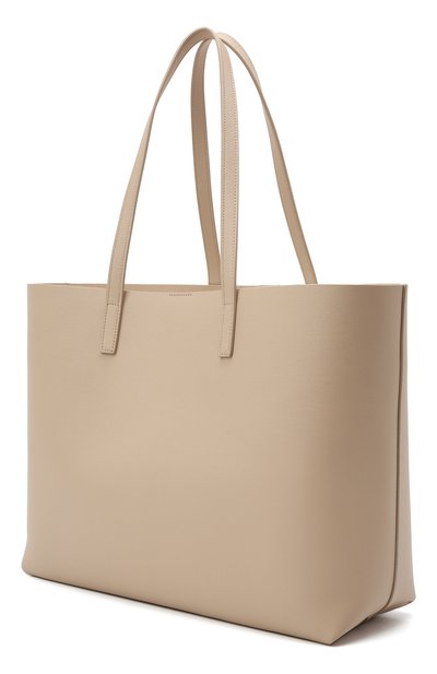 Сумка-тоут shopping large SAINT LAURENT бежевого цвета по цене 192500 руб., арт. 600281/CSV0J, фото 3 Сумка-тоут shopping large SAINT LAURENT, арт. 600281/CSV0J, фото 3