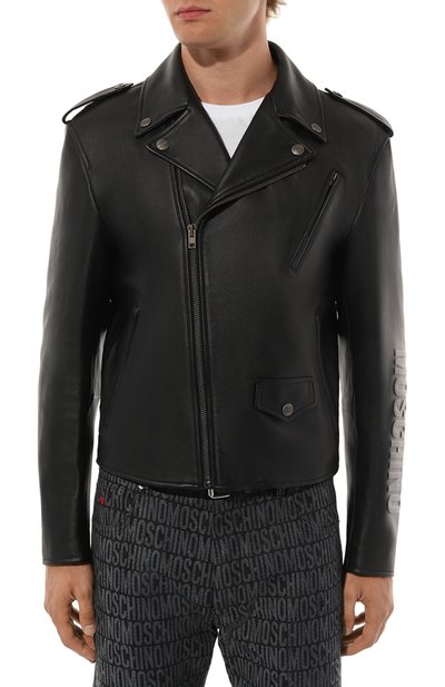 Кожаная куртка MOSCHINO, арт. J3703/7070, фото 3