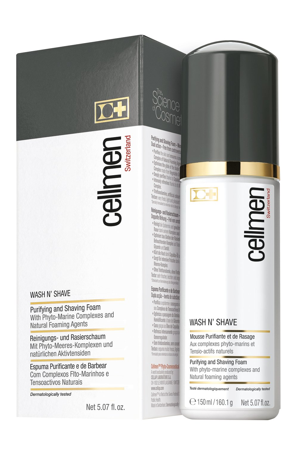 Пена для очищения кожи и бритья CELLCOSMET AND CELLMEN, арт. 3217_0802, фото 2