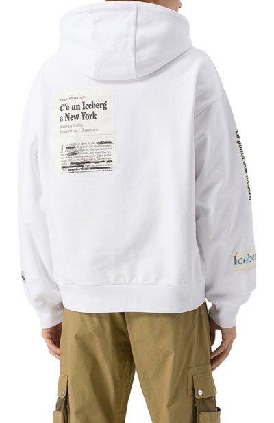 Хлопковое худи ICEBERG, арт. E113/6300, фото 4