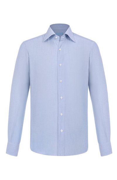 Мужская сорочка из хлопка и кашемира MVST, арт. M0RBIDA/MAX/R0UND/608