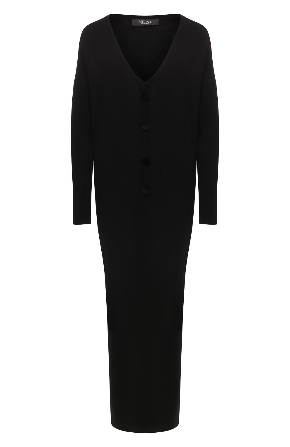 Платье из шелка и вискозы FREEAGE, арт. S23.DR049.6079.900_1, фото 1