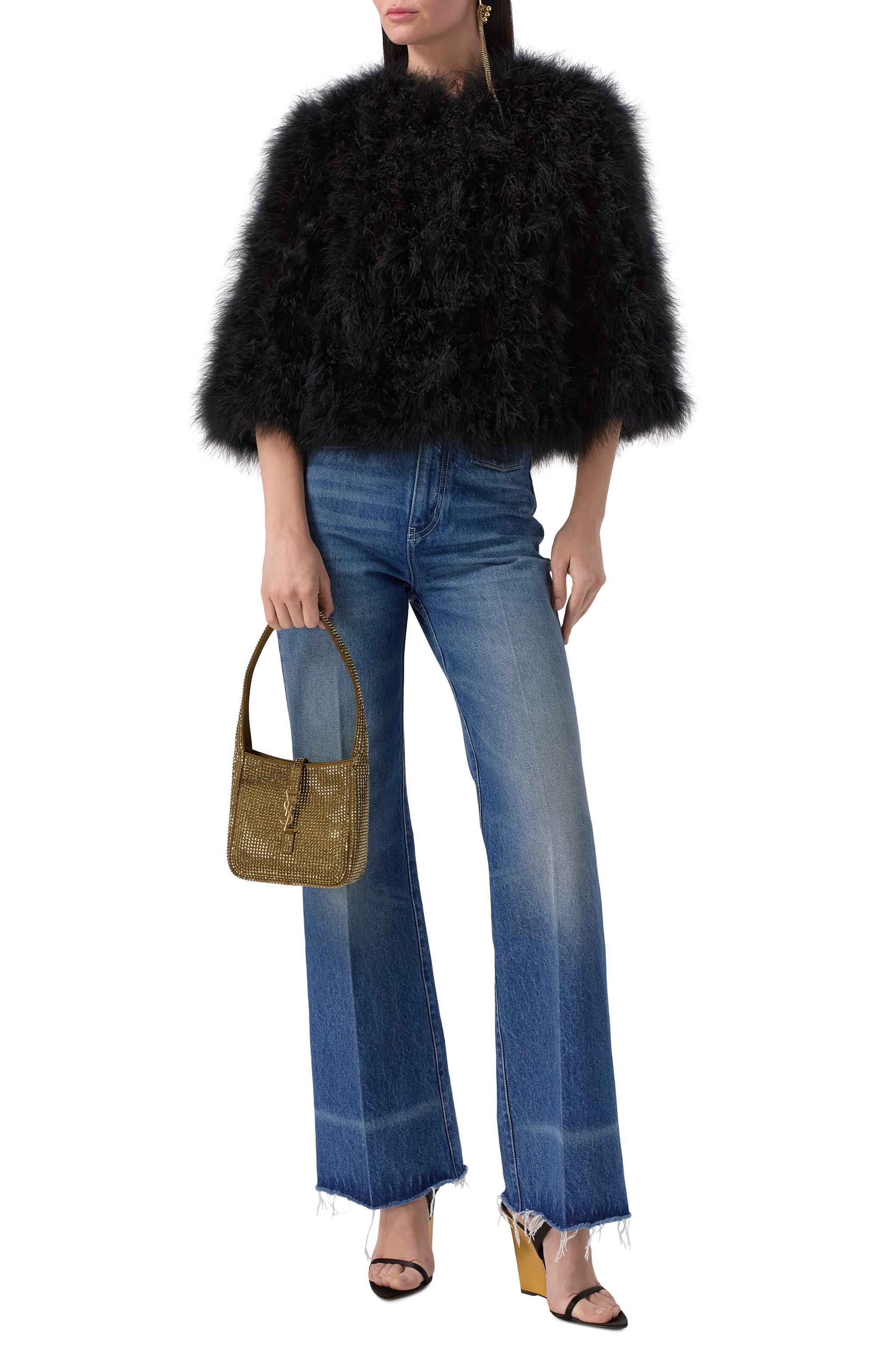 Сумка le 5 à 7 baby SAINT LAURENT, арт. 809464/FADSQ, фото 7