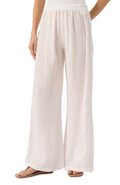 Брюки изо льна и вискозы MAURIZIO, арт. W01040679, фото 3