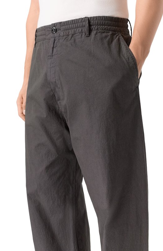 Хлопковые брюки C.P. Company 20CMPA158A/110325G Серый  20CMPA158A/110325G Фото 5