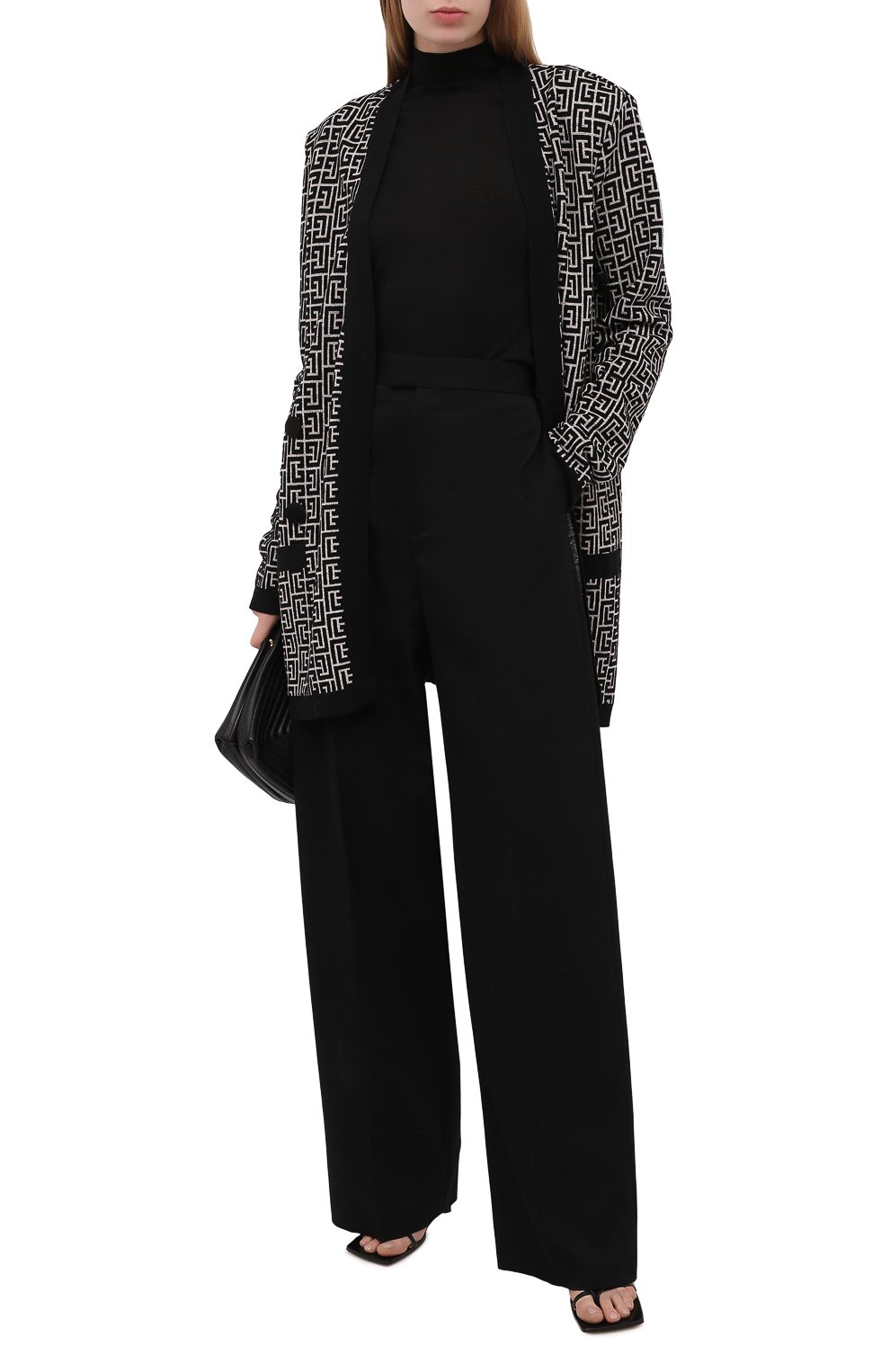 Кардиган из шерсти и льна BALMAIN, арт. VF0KN000/K256, фото 2
