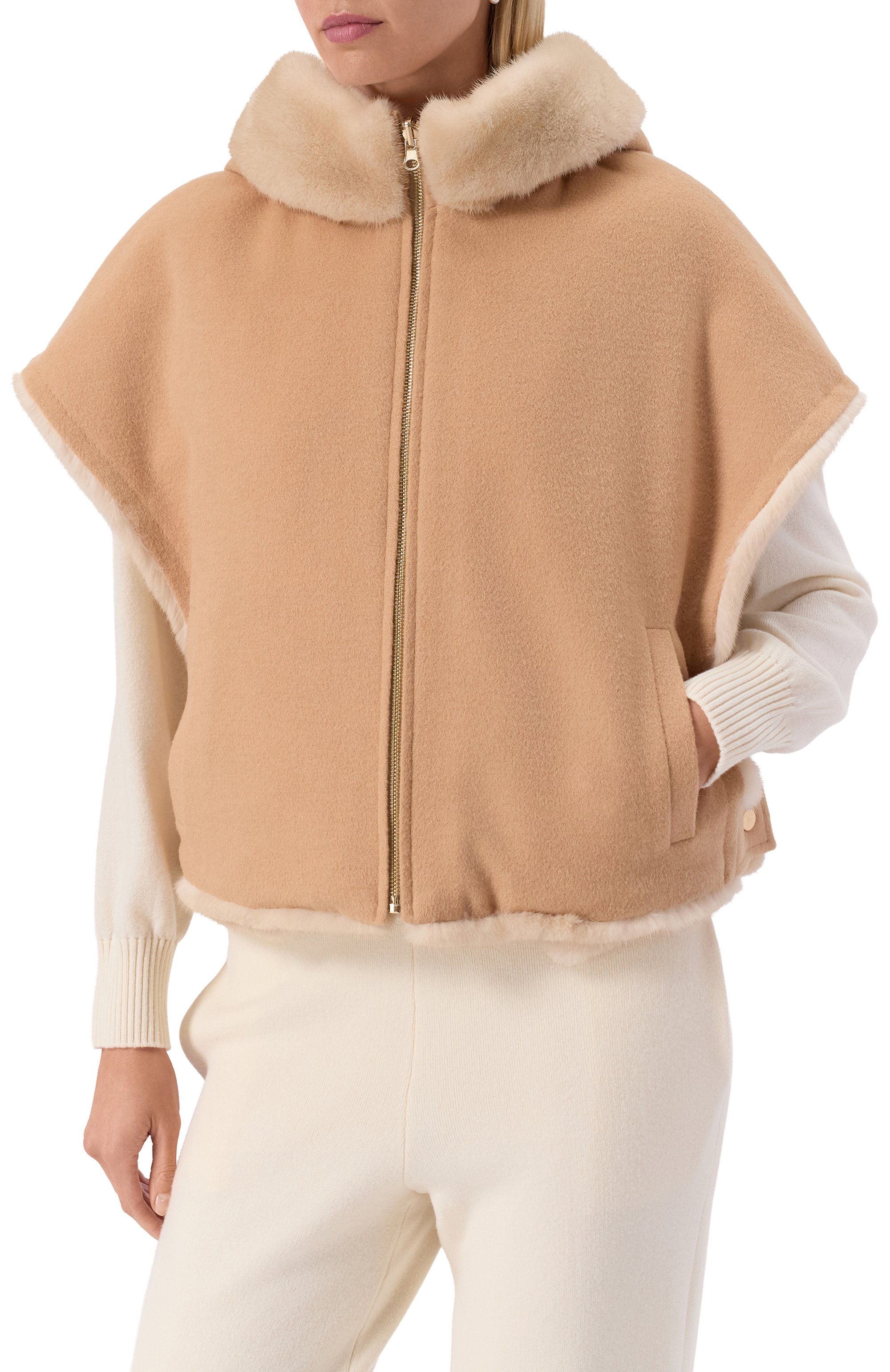 Двусторонний жилет из норки VICTORIA KUSENKOVA, арт. 821809111688, фото 6