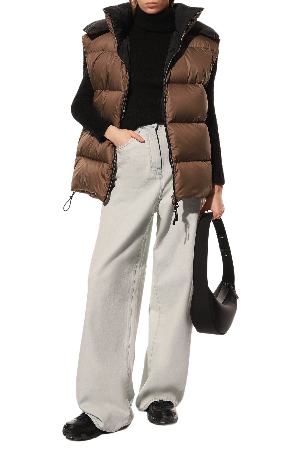 Пуховый жилет MIRA темно-бежевого цвета по цене 67650 руб., арт. MG02/L0G0PIUM/GILET, фото 2 Пуховый жилет MIRA, арт. MG02/L0G0PIUM/GILET, фото 2