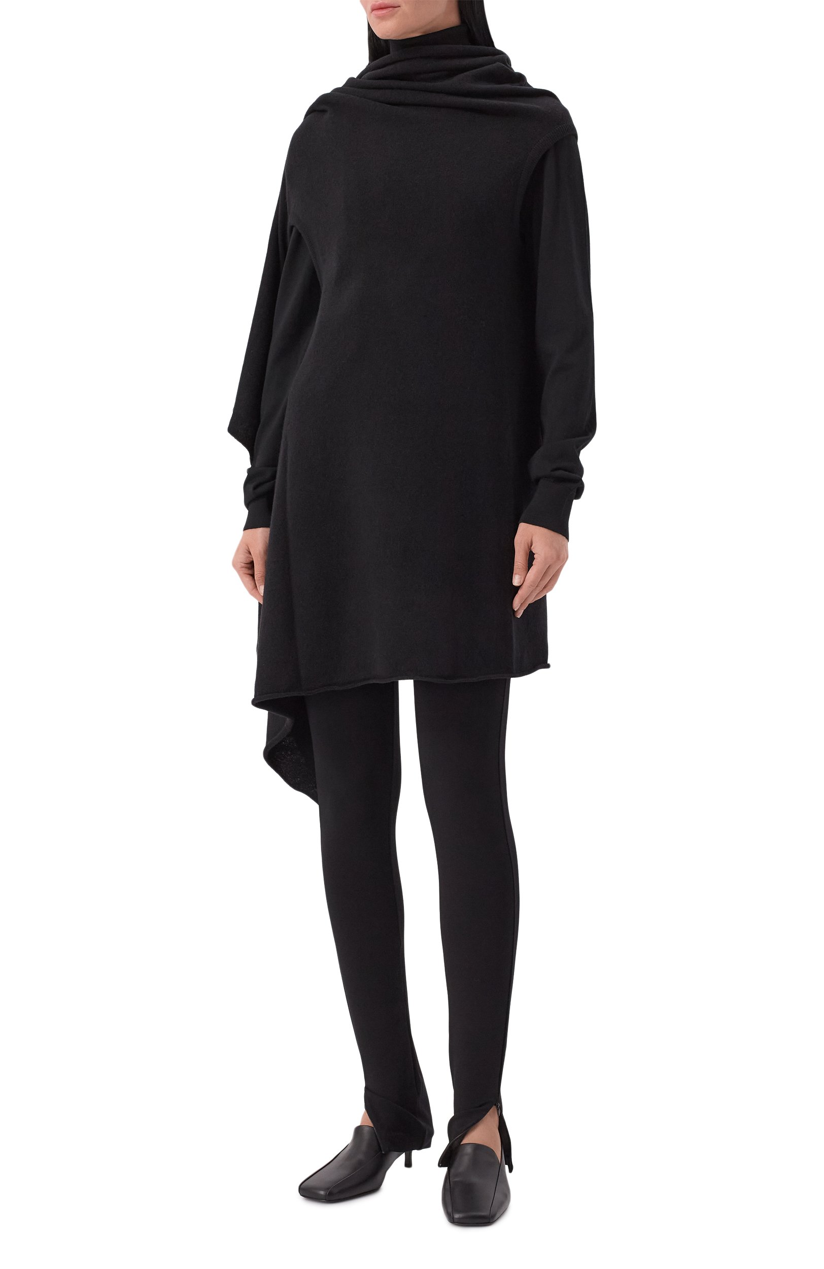 Шерстяной жилет ANN DEMEULEMEESTER черного цвета по цене 107500 руб., арт. B0010912/KN073, фото 3 Шерстяной жилет ANN DEMEULEMEESTER, арт. B0010912/KN073, фото 3