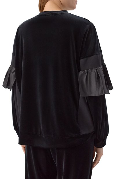 Бархатный свитшот YANINA, арт. T-1418, фото 4