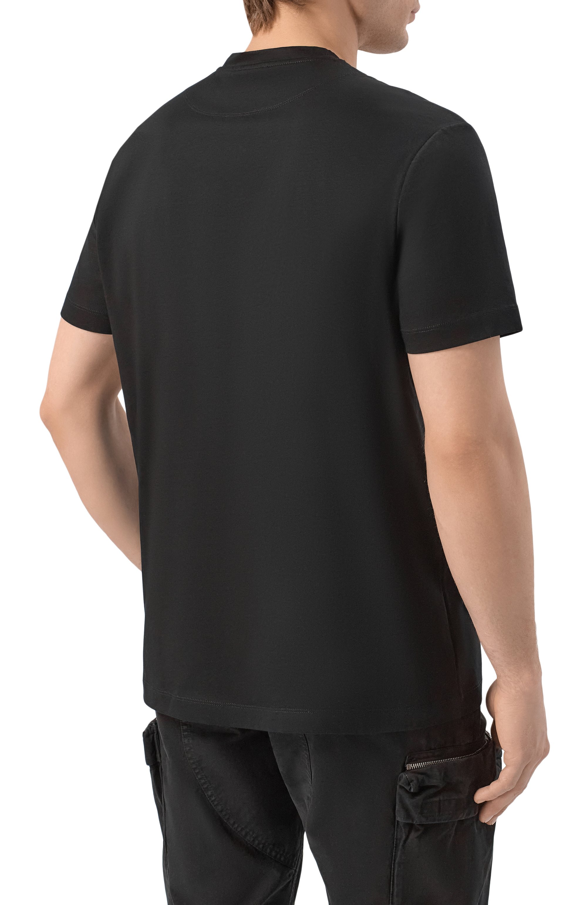 Хлопковая футболка DIRK BIKKEMBERGS, арт. BMT1693, фото 4