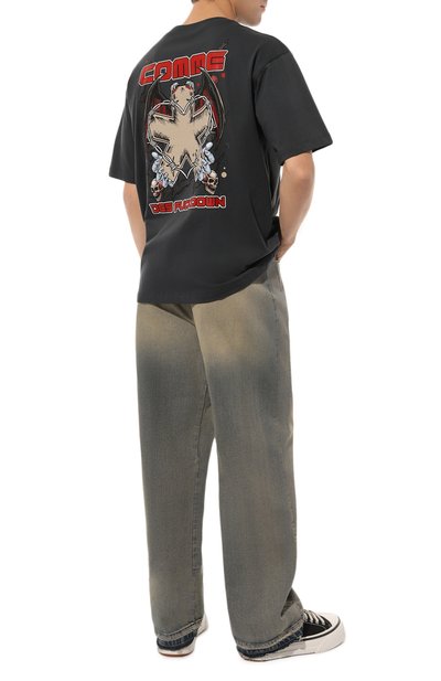 Хлопковая футболка COMME DES FUCKDOWN, арт. CFABM01344, фото 2